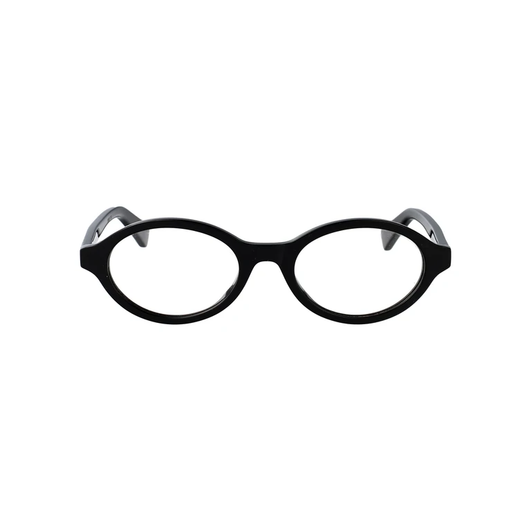 Bottega Veneta Bv1367o 001 Black-black-transparent Acetate Optical - Women