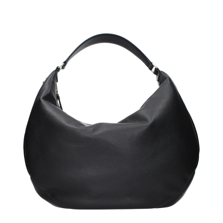 Jimmy Choo Black Leather Shoulder Bag - Women (JI15553243382025BT)