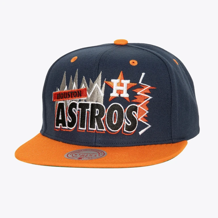 Men's MLB Buzz Snapback Astros Snapback Caps