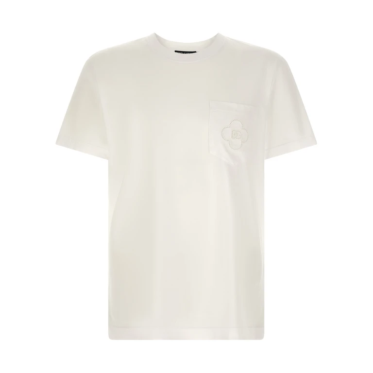 White Cotton T-Shirt - Men