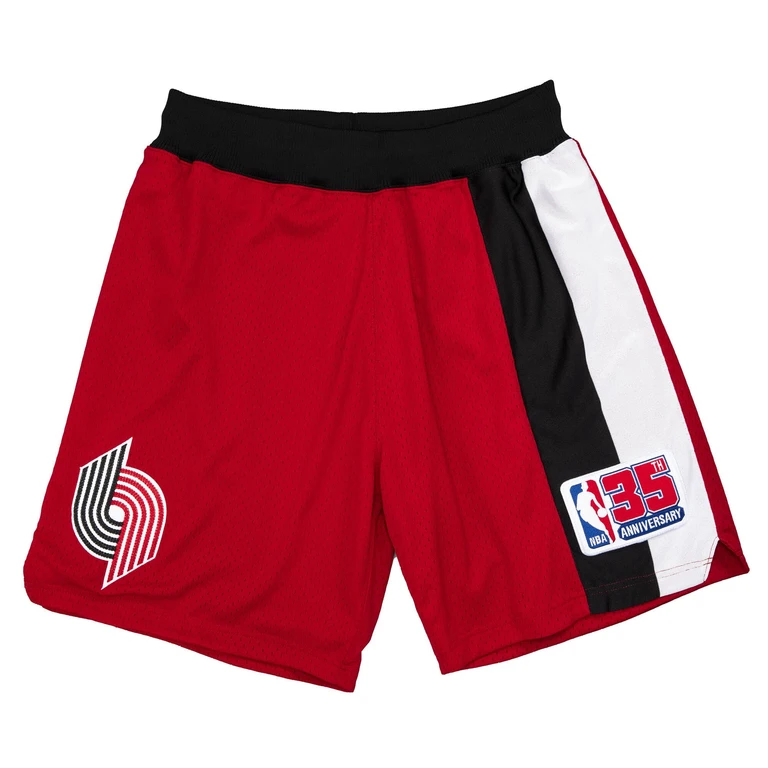 Men's NBA Authentic Shorts Trail Blazers 80