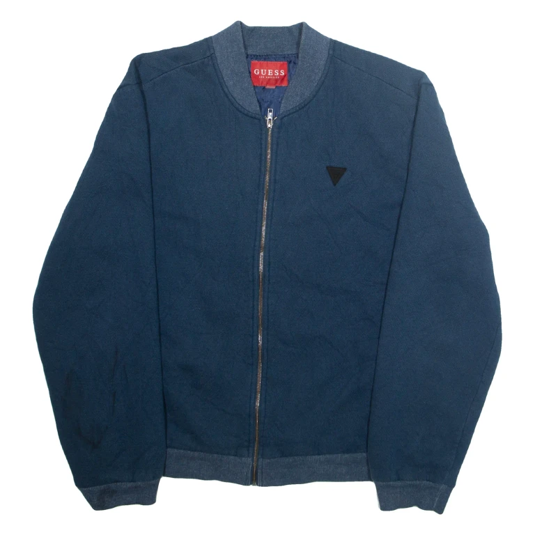 GUESS Mens Jacket Blue XL