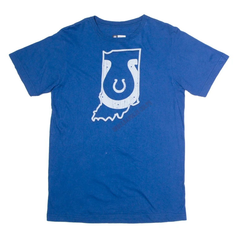 NFL Indianapolis Colts Mens T-Shirt Blue USA M