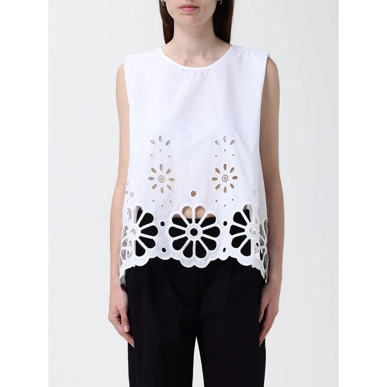 Top Woman color White (M6EAA3791)