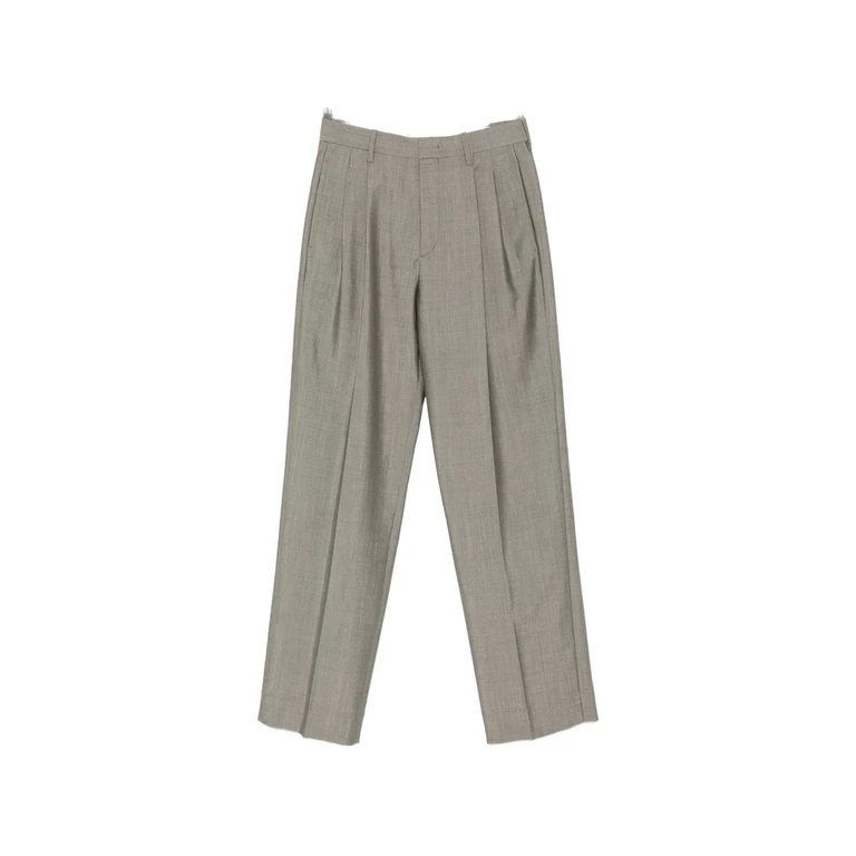 Pleated-design Trousers