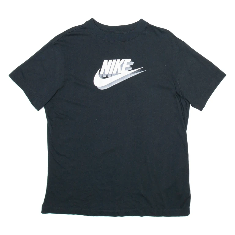 NIKE Mens T-Shirt Black S