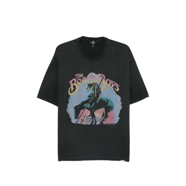 REPRESENT Rock Graphic Print Organic Cotton and Hemp-Blend T-shirt (MLM10122304)