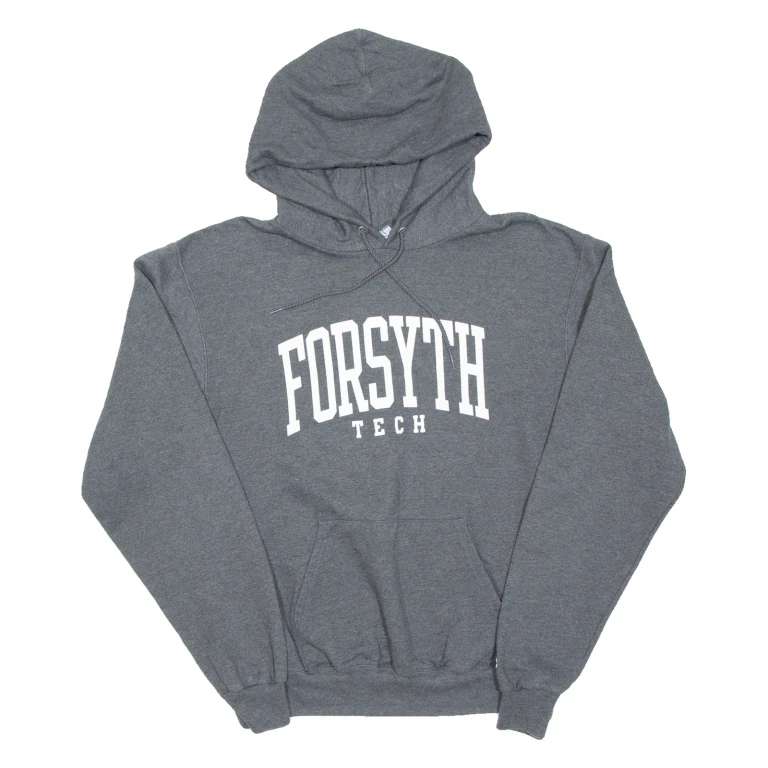 CHAMPION Mens Grey Hoodie USA M