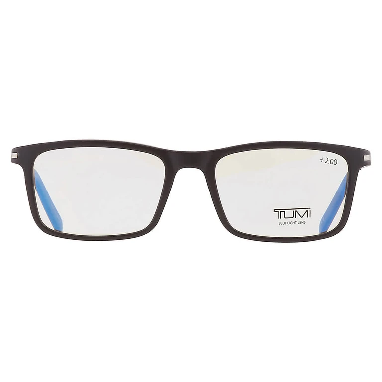 Reading Rectangular Mens Eyeglasses VTU800 BLA 53 200