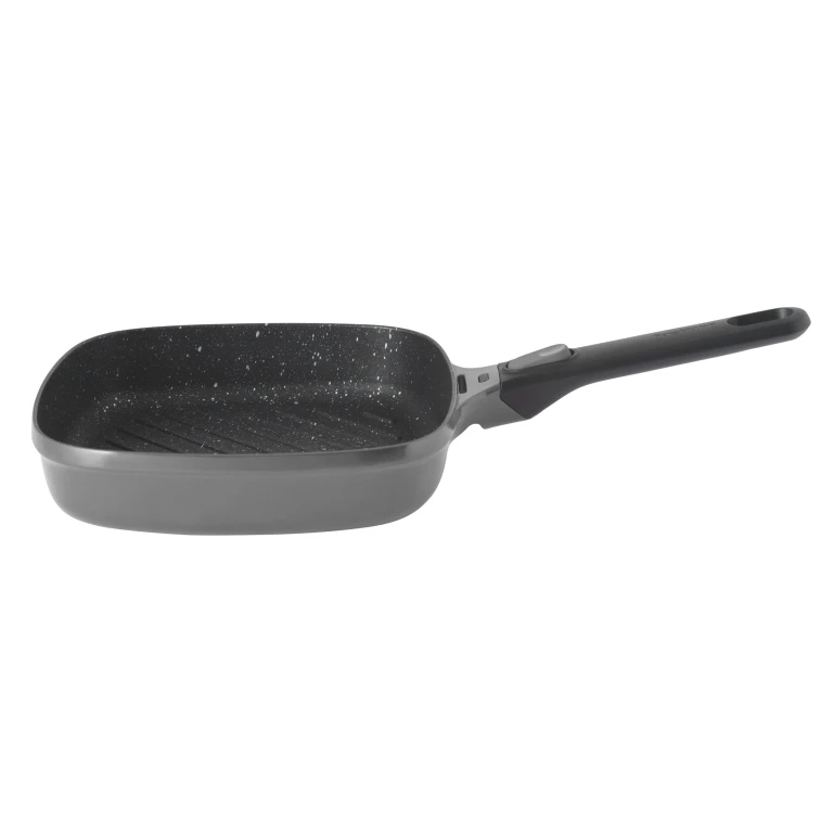 GEM 10" Nonstick Square Grill Pan, Grey