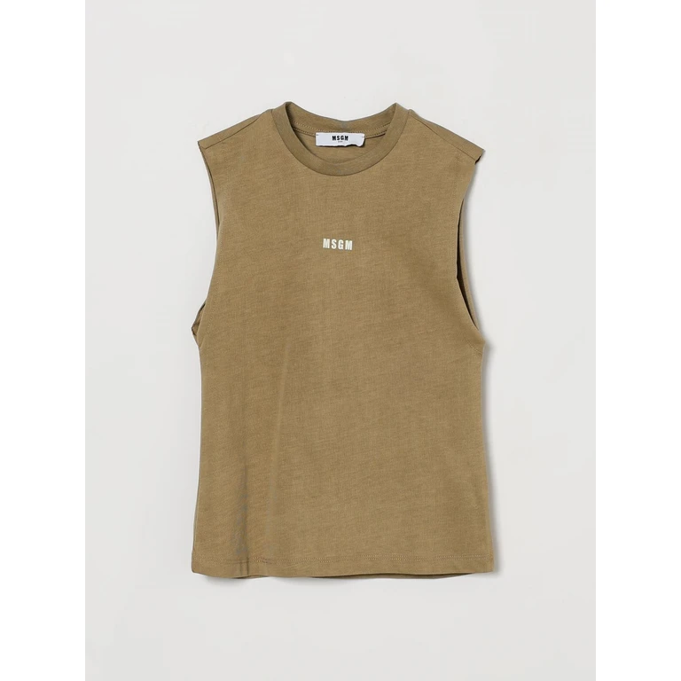 MSGM KIDS T-Shirt Kids color Beige (S6MSJUTH150094)