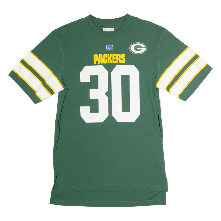 NFL Green Bay Packers Home #30 Kuhn Mens Jersey Green USA Crew Neck M