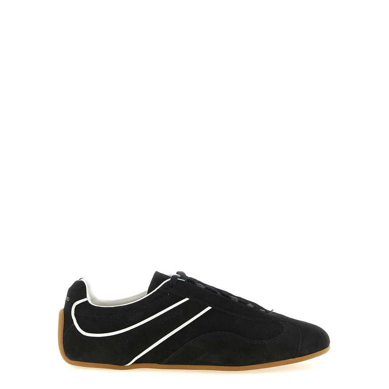 Bicolor Calfskin Sneakers - Men