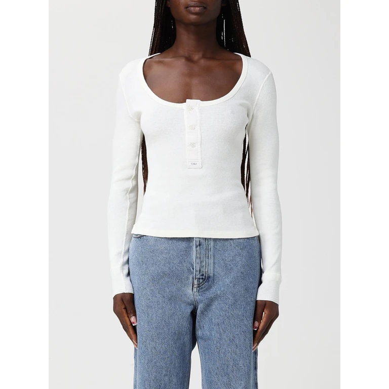 CHLOÉ Sweater Woman color White (CH26SJH29185107)