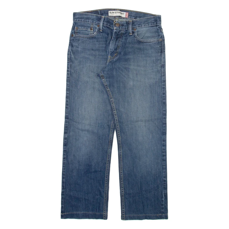 LEVI'S 514 Jeans Mens Blue Slim Straight W30 L27