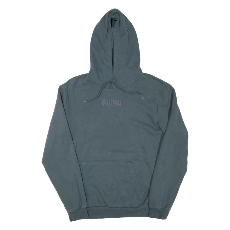 PUMA Mens Green Hoodie M