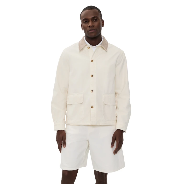 FRAME Canvas Jacket Off White L