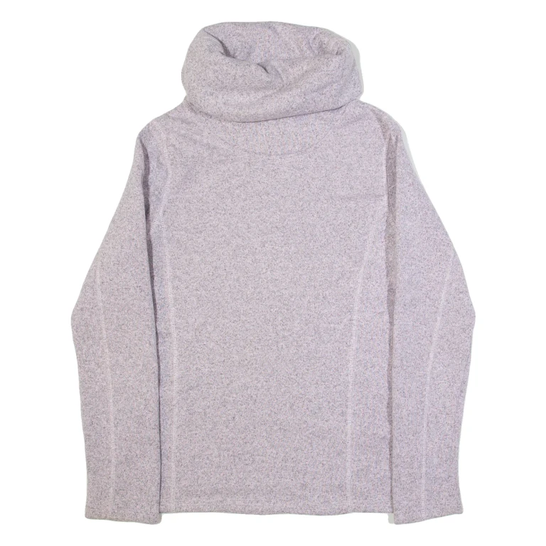 MOUNTAIN WAREHOUSE Womens Fleece Pink Roll Neck UK 10