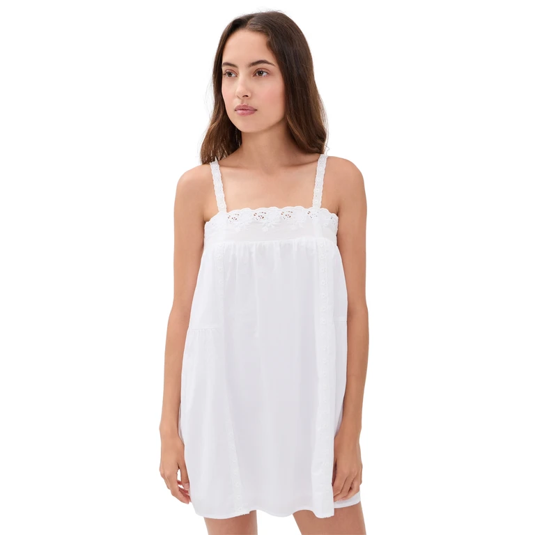 o. p.t Florence Cotton Dress White M