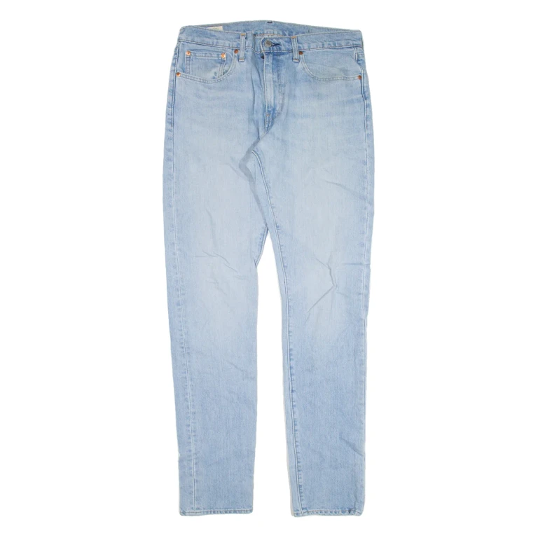 LEVI'S 512 BIG E Jeans Womens Blue Slim Tapered W33 L34