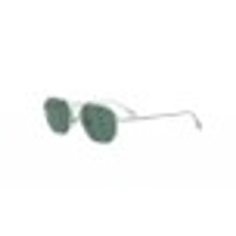 Fendi Green Mirror Logo Pilot Unisex Sunglasses FE40004U 16Q 55