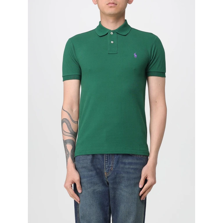 Polo Shirt Men color Forest Green (710795080002)