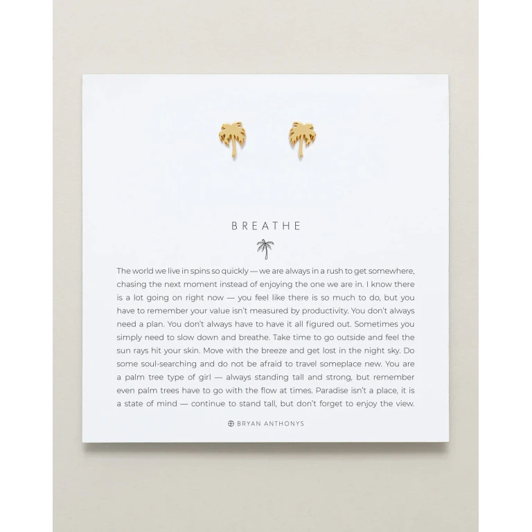 Breathe Icon Earrings