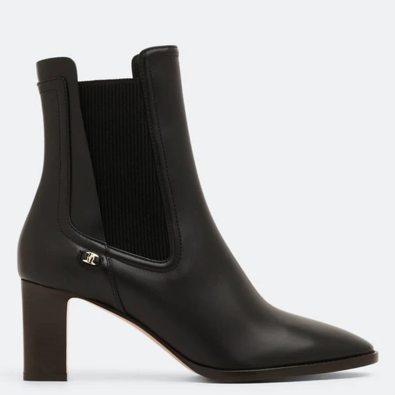 Toren Vara Chain Ankle Boots, Size 7 C