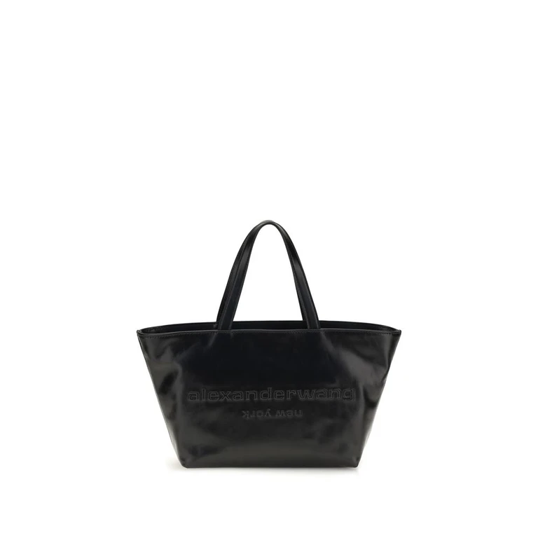 Alexander Wang Black Calf Leather Bos Taurus Shoulder Bag - Women