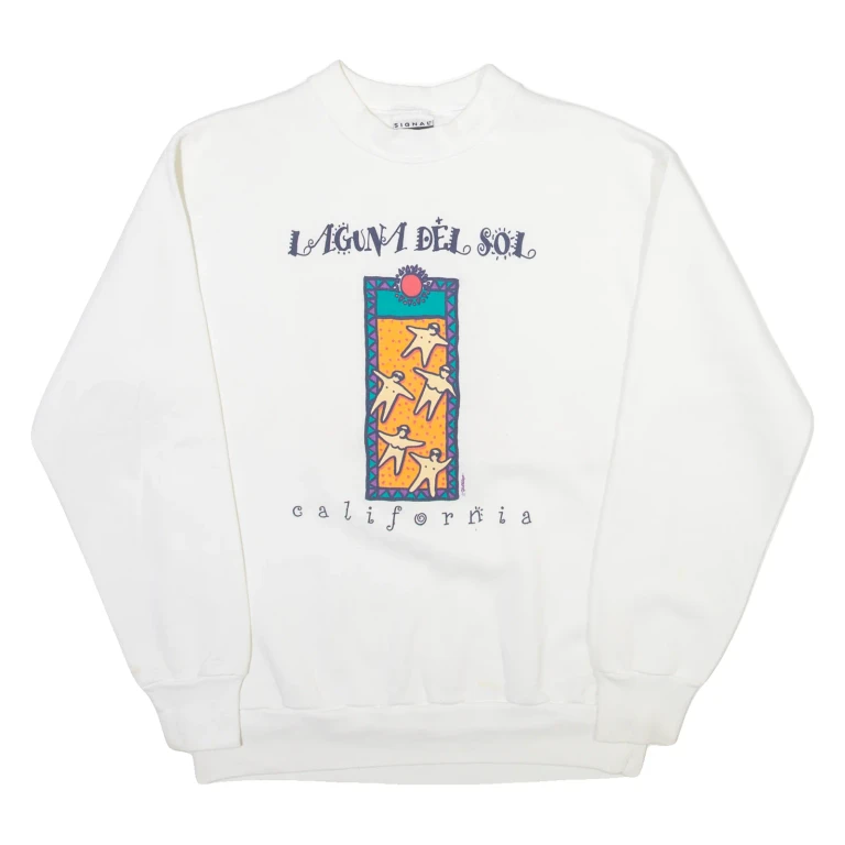 SIGNAL SPORTS Mens Sweatshirt White L