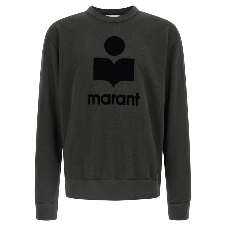 Marant Black Cotton Sweatshirt Clothing - Men