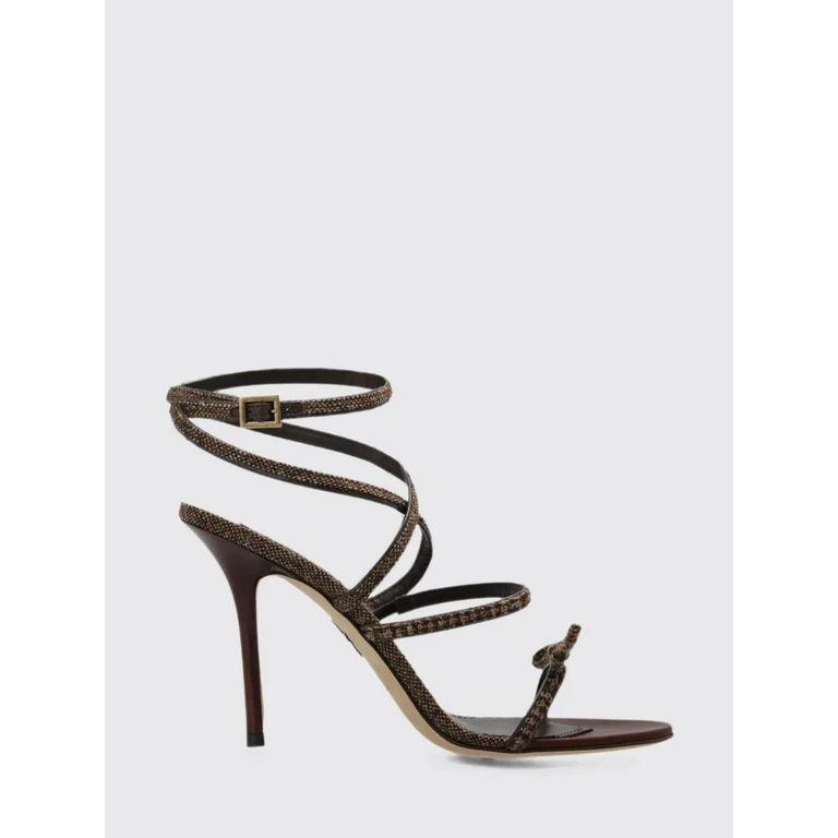 Heeled Sandal Woman color Brown (HSW0298015091175081)
