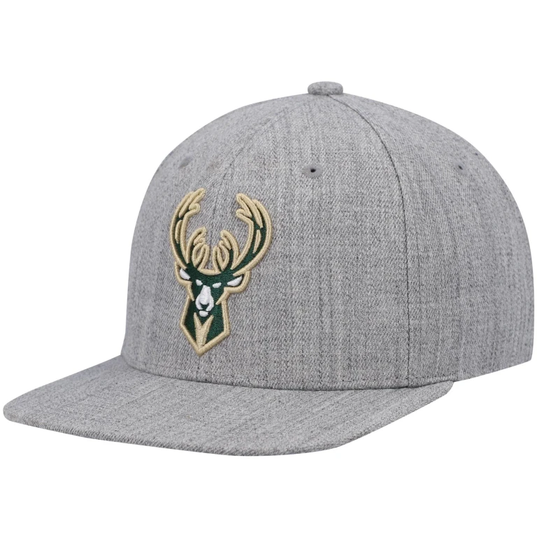 Men's NBA Team Heather 2.0 Snapback Bucks Heather