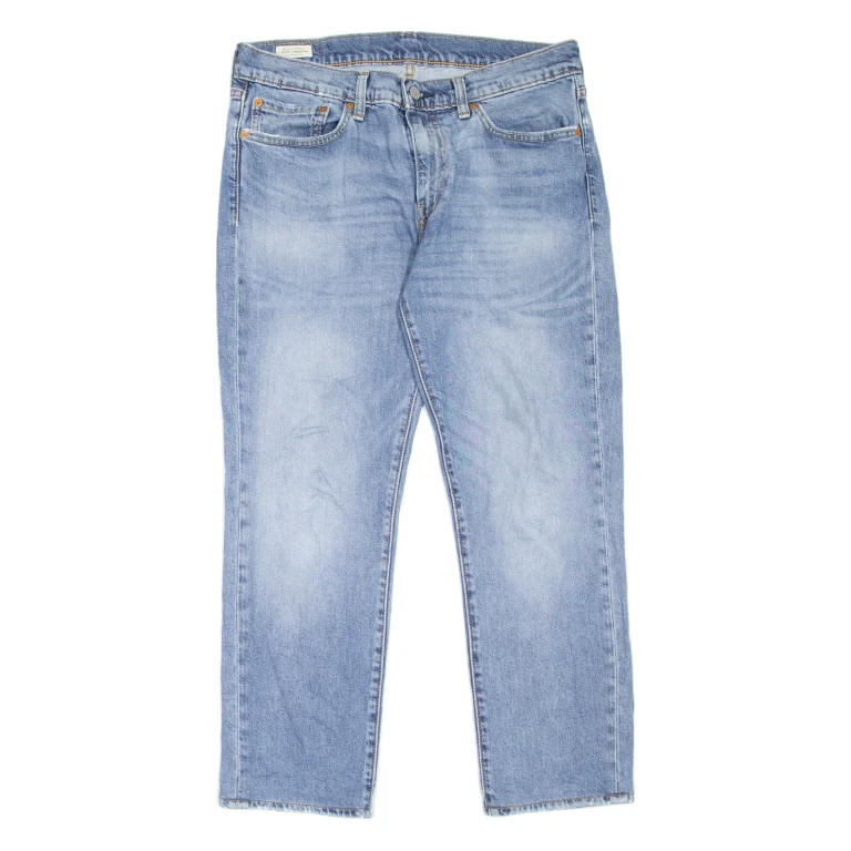 LEVI'S 511 BIG E Jeans Mens Blue Slim Straight Stone Wash W32 L27