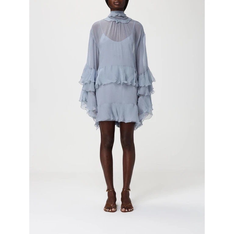 CHLOÉ Dress Woman color Gnawed Blue (CH26SRO52001011)