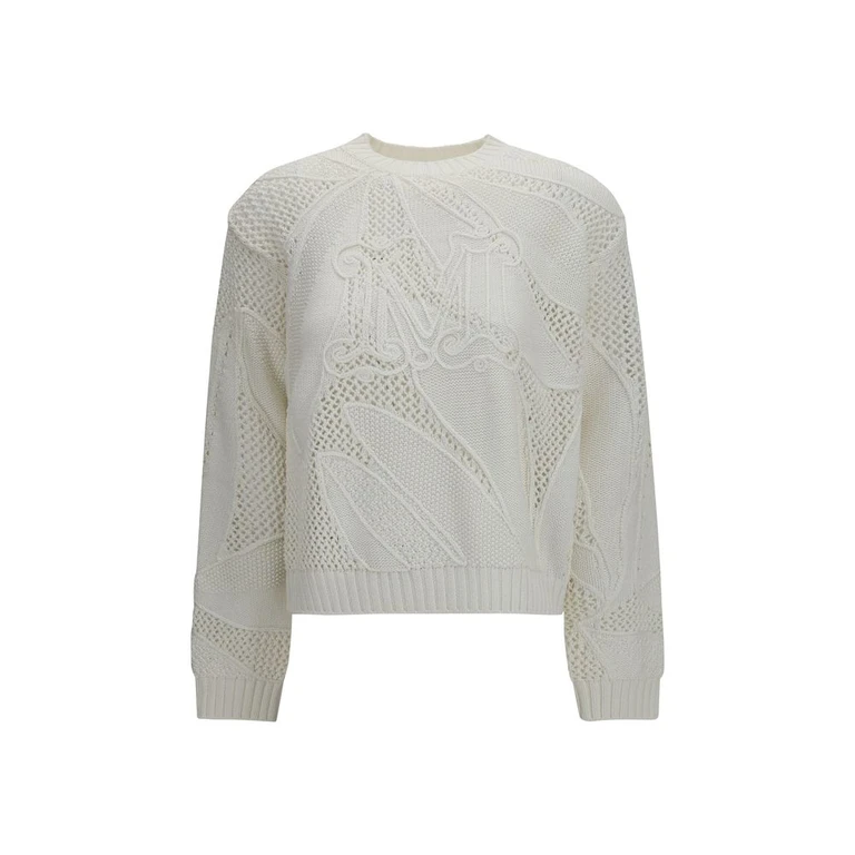 White Cotton Sweatshirt Clothing - Women