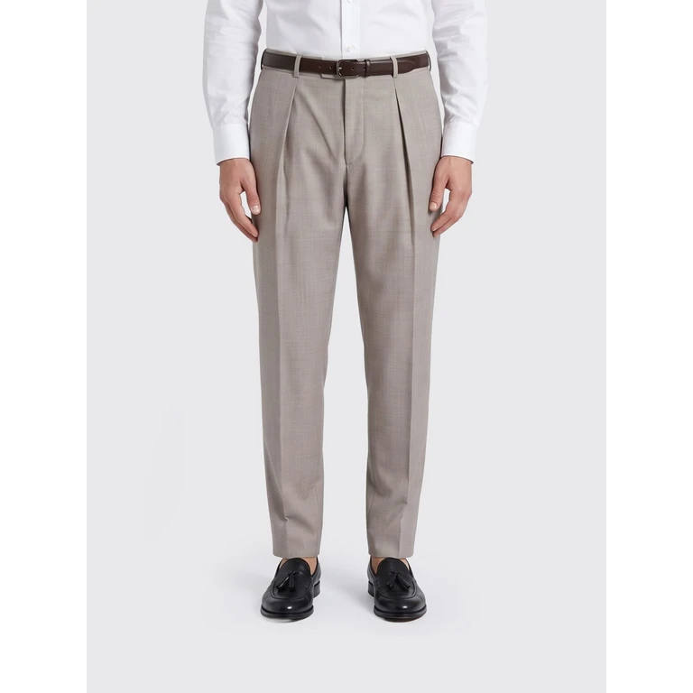 Pants Men color Brown (PORTOBELLOS30010800036)