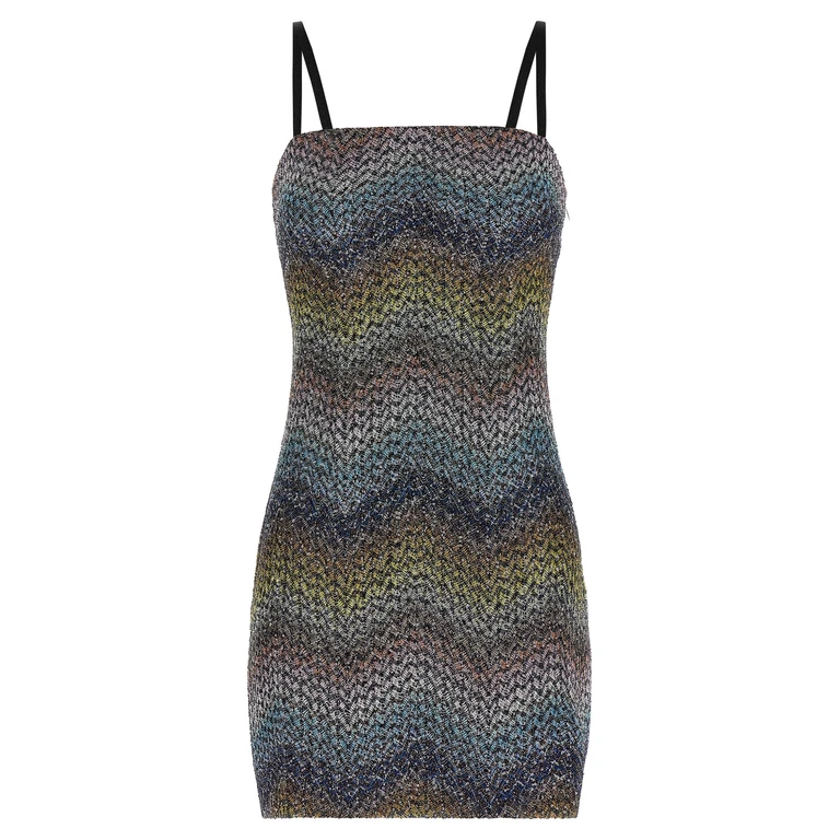 Missoni Multicolor Viscose Short Dress - Women