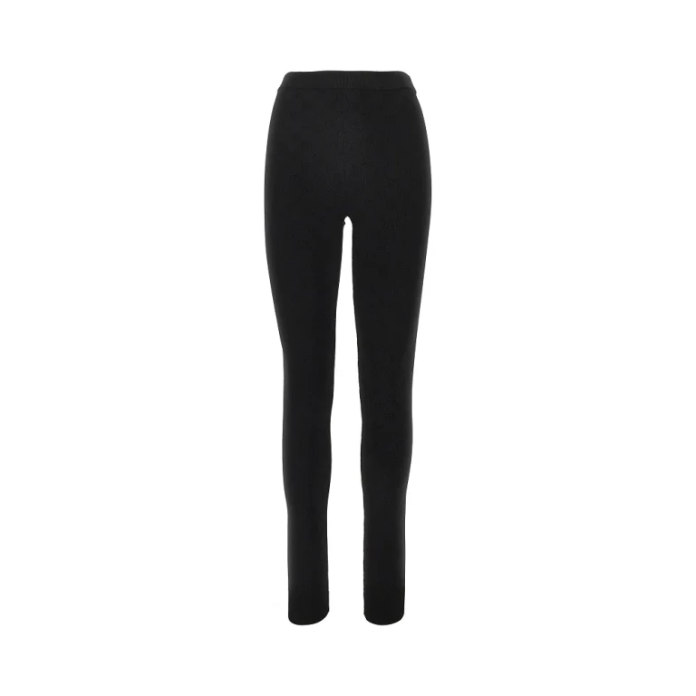 GUCCI GG jacquard jersey leggings Woman M