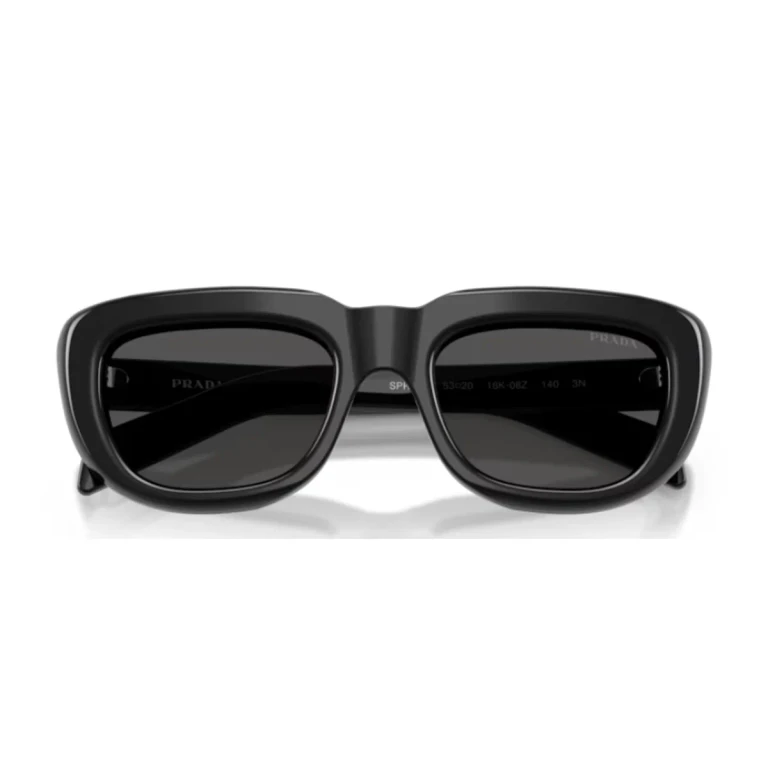 Prada Pr D07s Black Acetato Sunglasses - Women