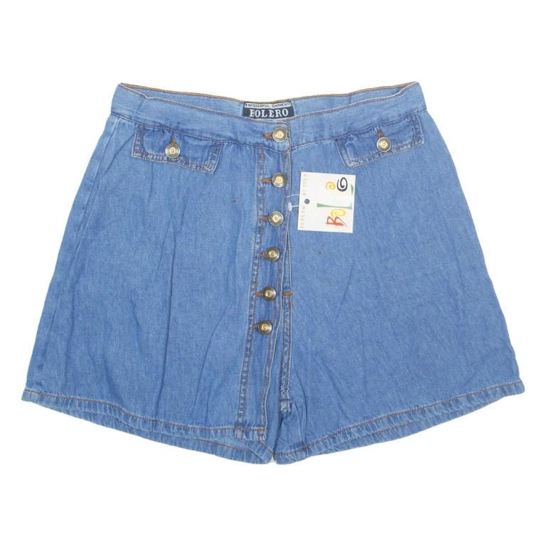 BOLERO Womens Denim Shorts Blue M W28