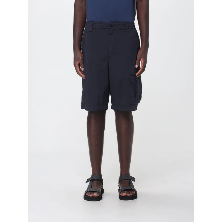 C. P. COMPANY Shorts Men color Blue (20CMBE254A006439G888)
