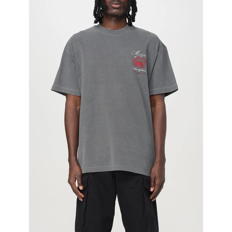 MSGM T-Shirt Men color Charcoal (3840MM10725709898)
