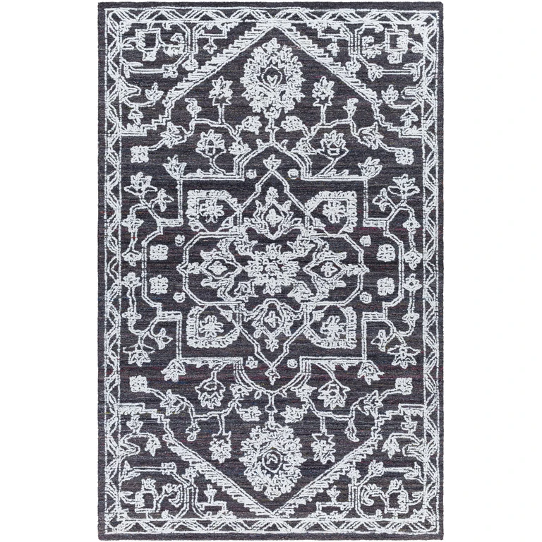 Black Derya Area Rug - Clearance