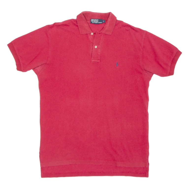 POLO RALPH LAUREN Mens Polo Shirt Red M