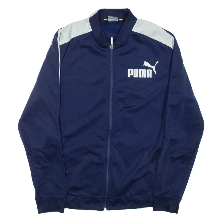 PUMA Mens Track Jacket Blue L