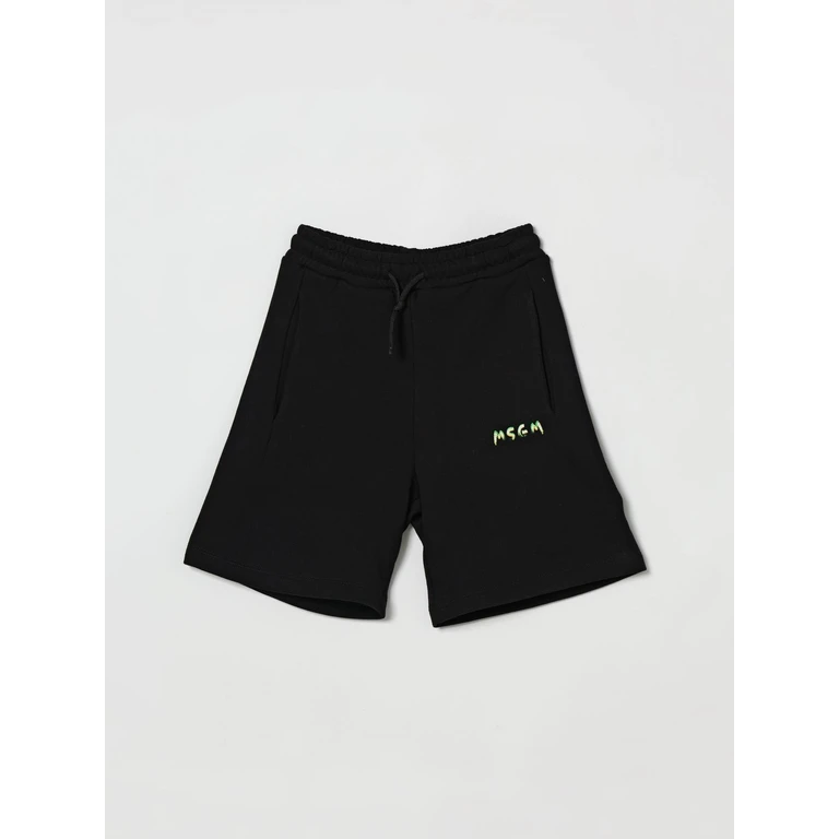 MSGM KIDS Shorts Kids color Black (S6MSJUBE017110)