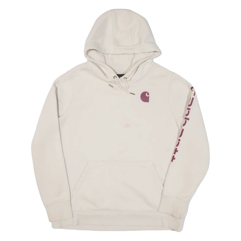 CARHARTT Relaxed Fit Mens Beige Hoodie XL