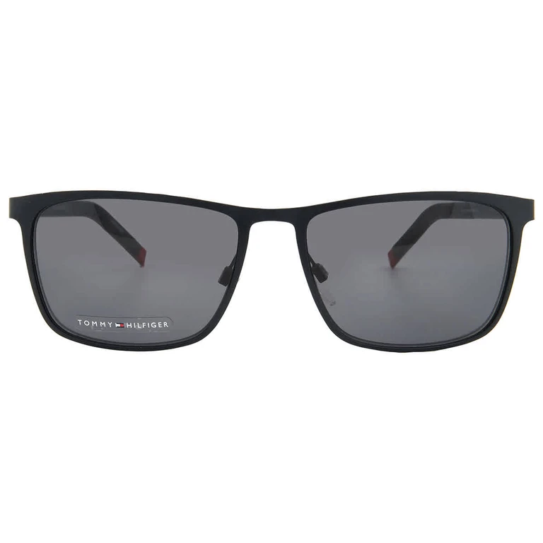 Tommy Hilfiger Grey Rectangular Mens Sunglasses TH 1716/S 0WIR/IR 57