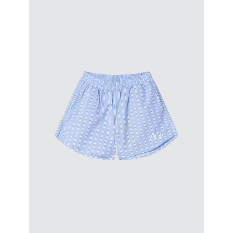 OFF-WHITE KIDS Shorts Kids color Blue (OGCB009S26FAB0014030)